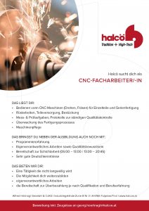 CNC-FACHARBEITER